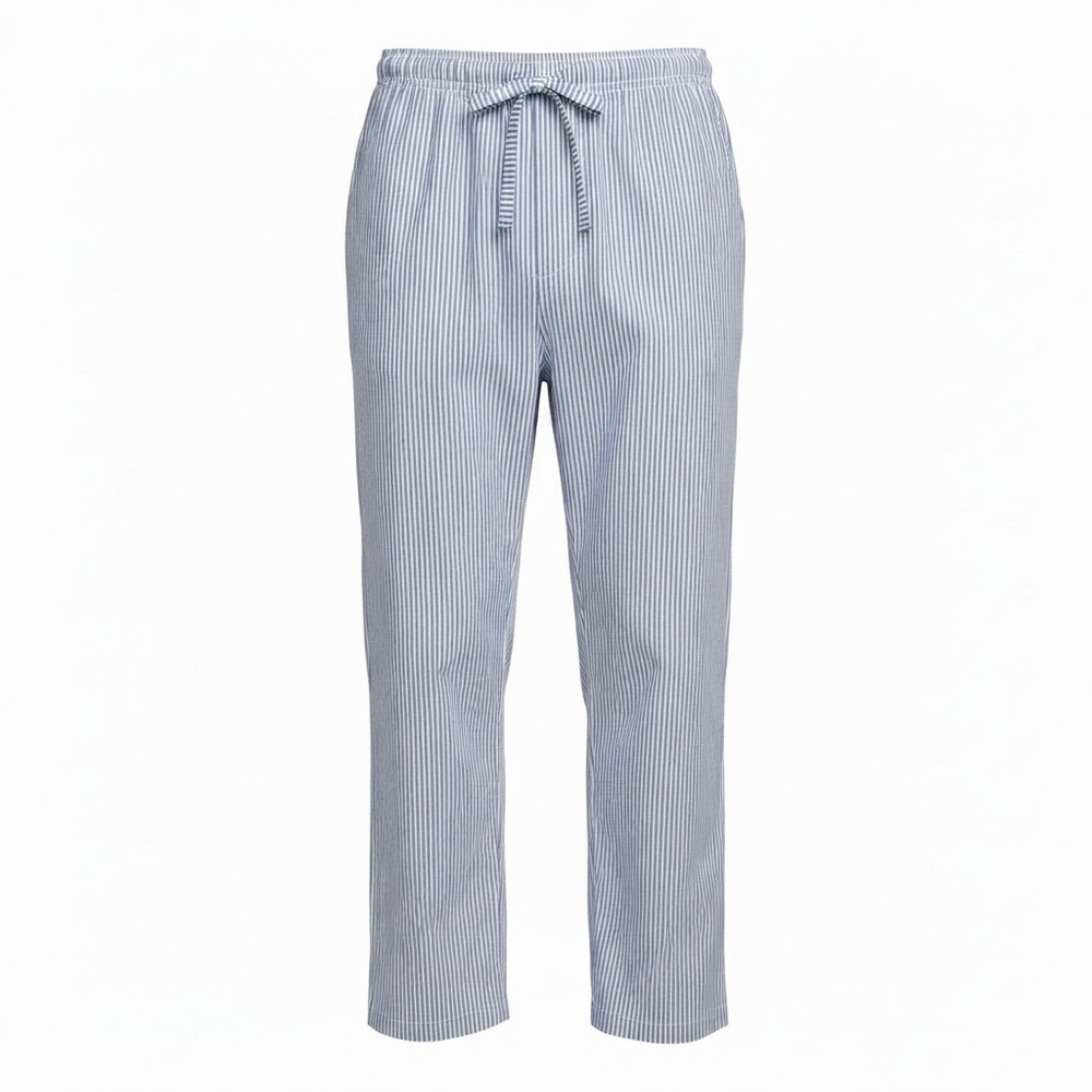 Polo Ralph Lauren Pajama Pants Mens 2X Blue Striped Cotton Sleepwear Preppy